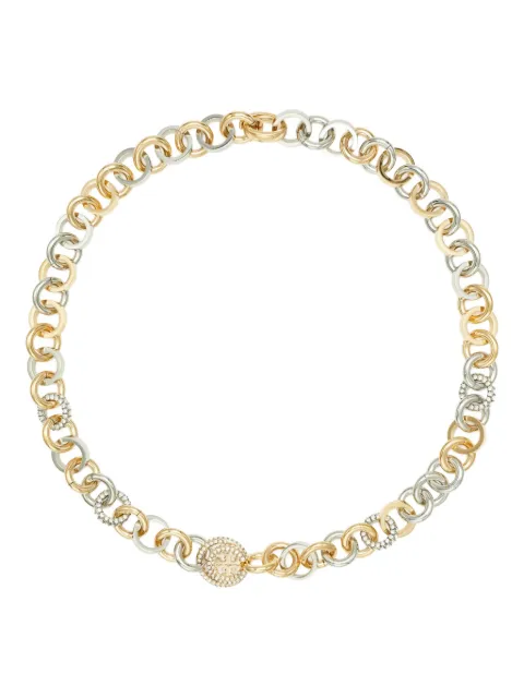 Tory Burch collar de cadena en pavé