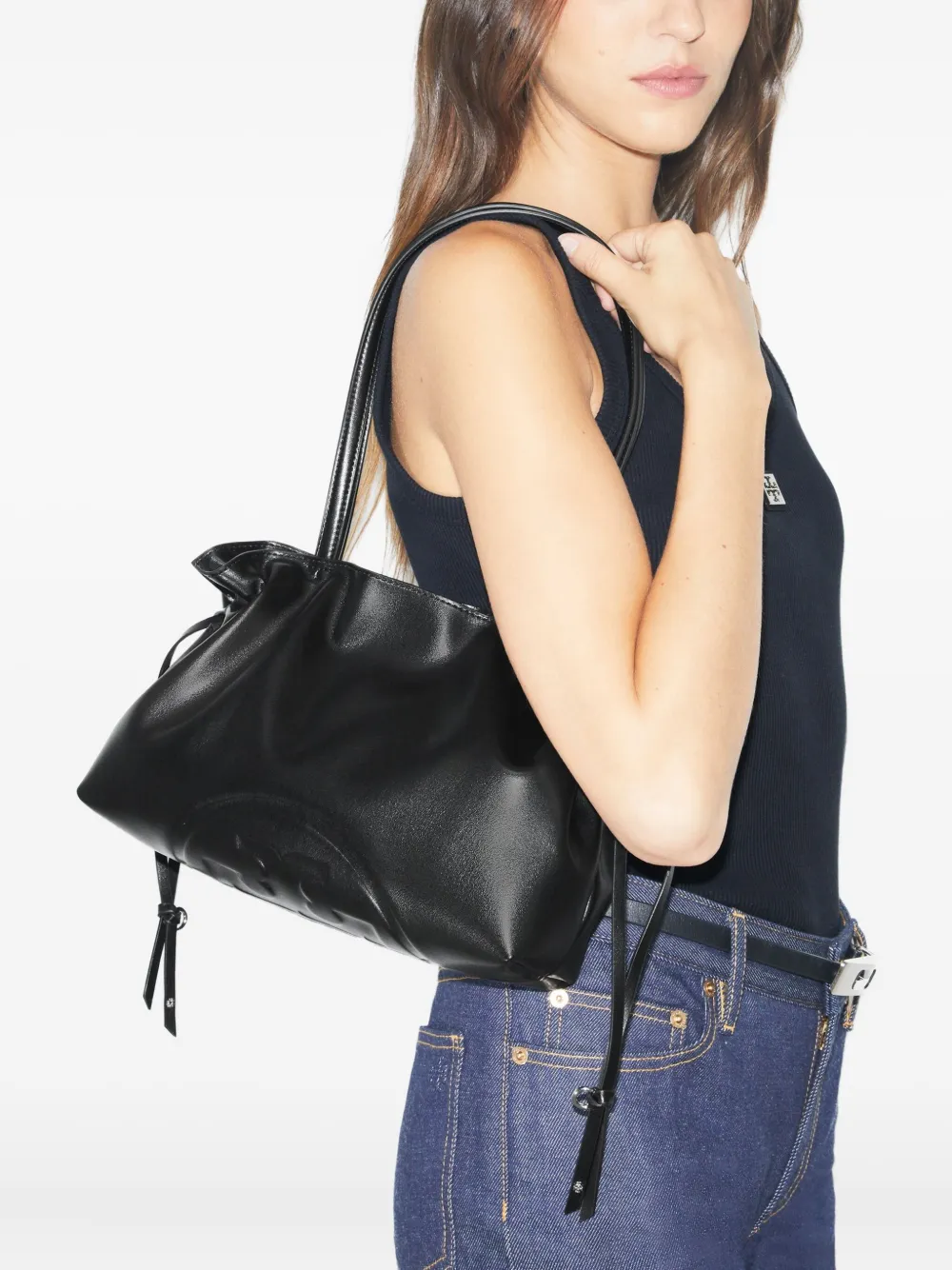 Tory Burch Kleine Ella Handtasche In Black