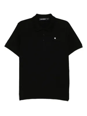 moose's mini polo ブラック Moose Knuckles Everett Polo Shirt | Black | FARFETCH