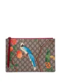 Gucci Pre-Owned 2000-2015 Large GG Supreme Tian clutch bag - Brown