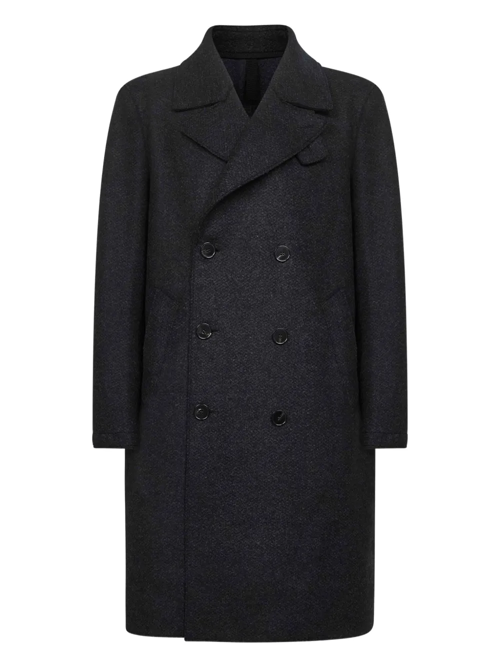 Harris Wharf London double-breasted wool coat | Grey | Image 1
