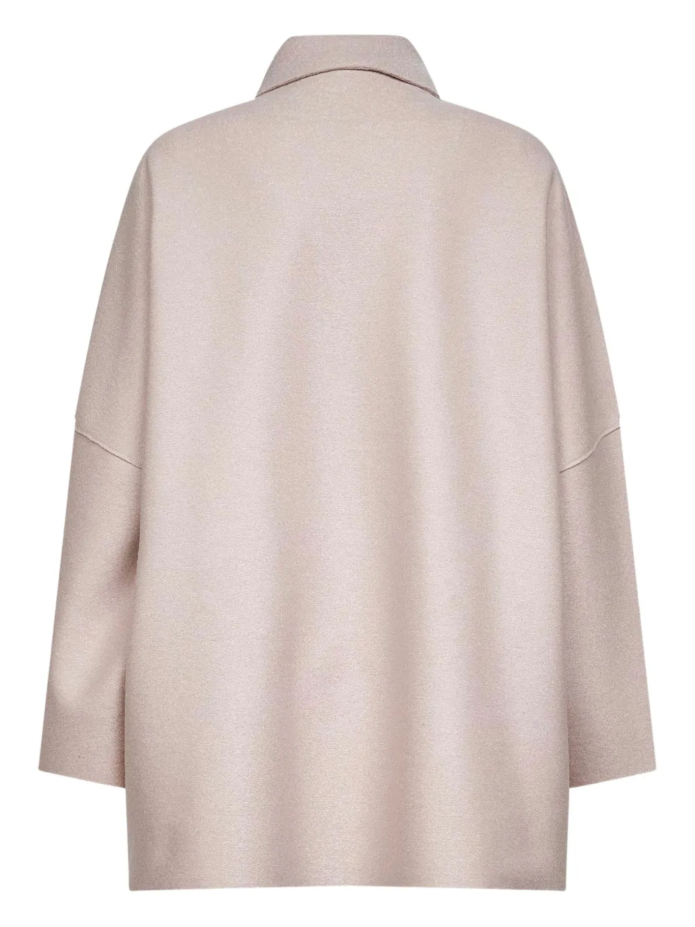 Harris Wharf London button-fastening patch-pocket coat - Beige