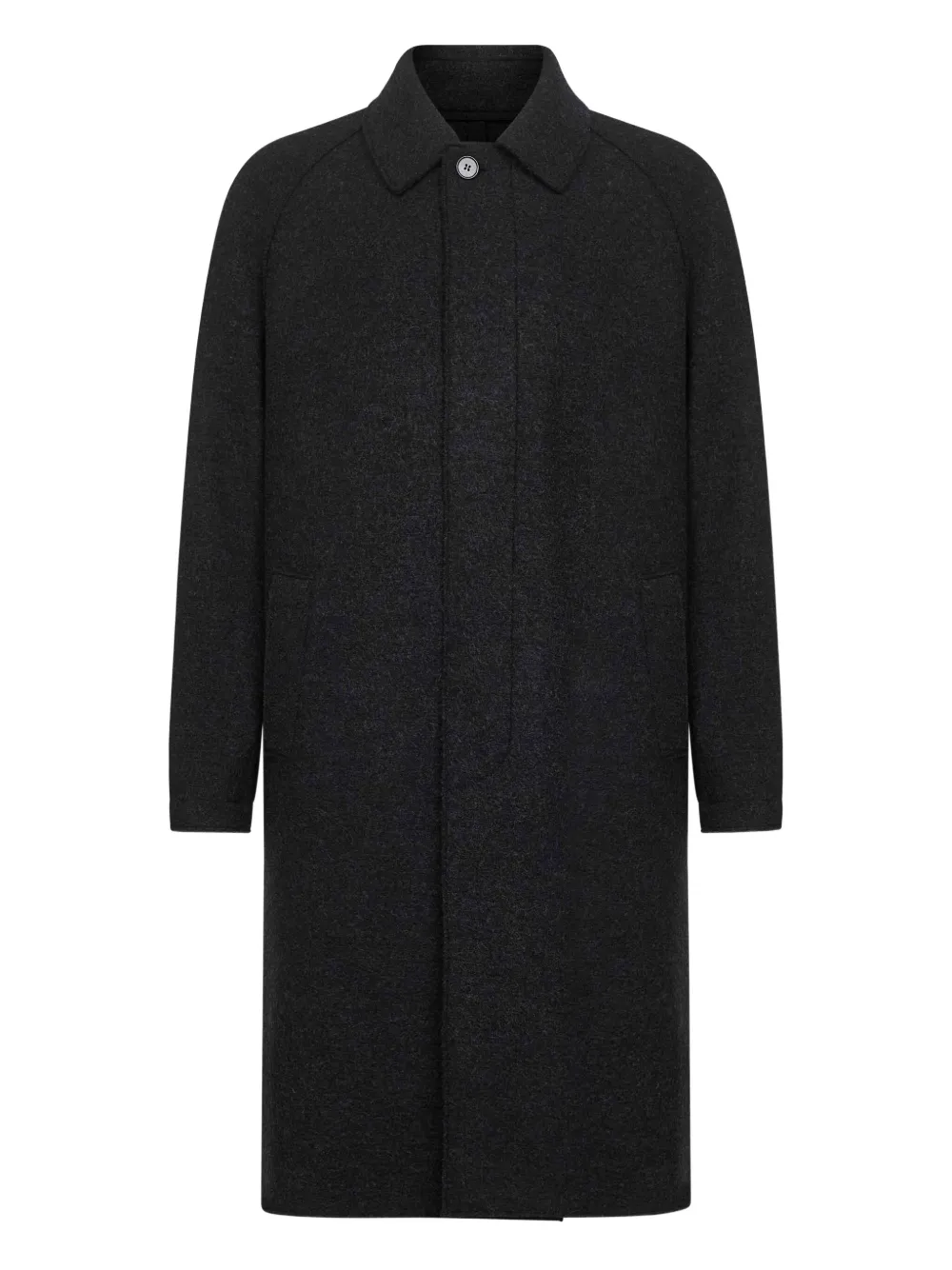 Harris Wharf London raglan-sleeve wool coat | Blue | Image 1
