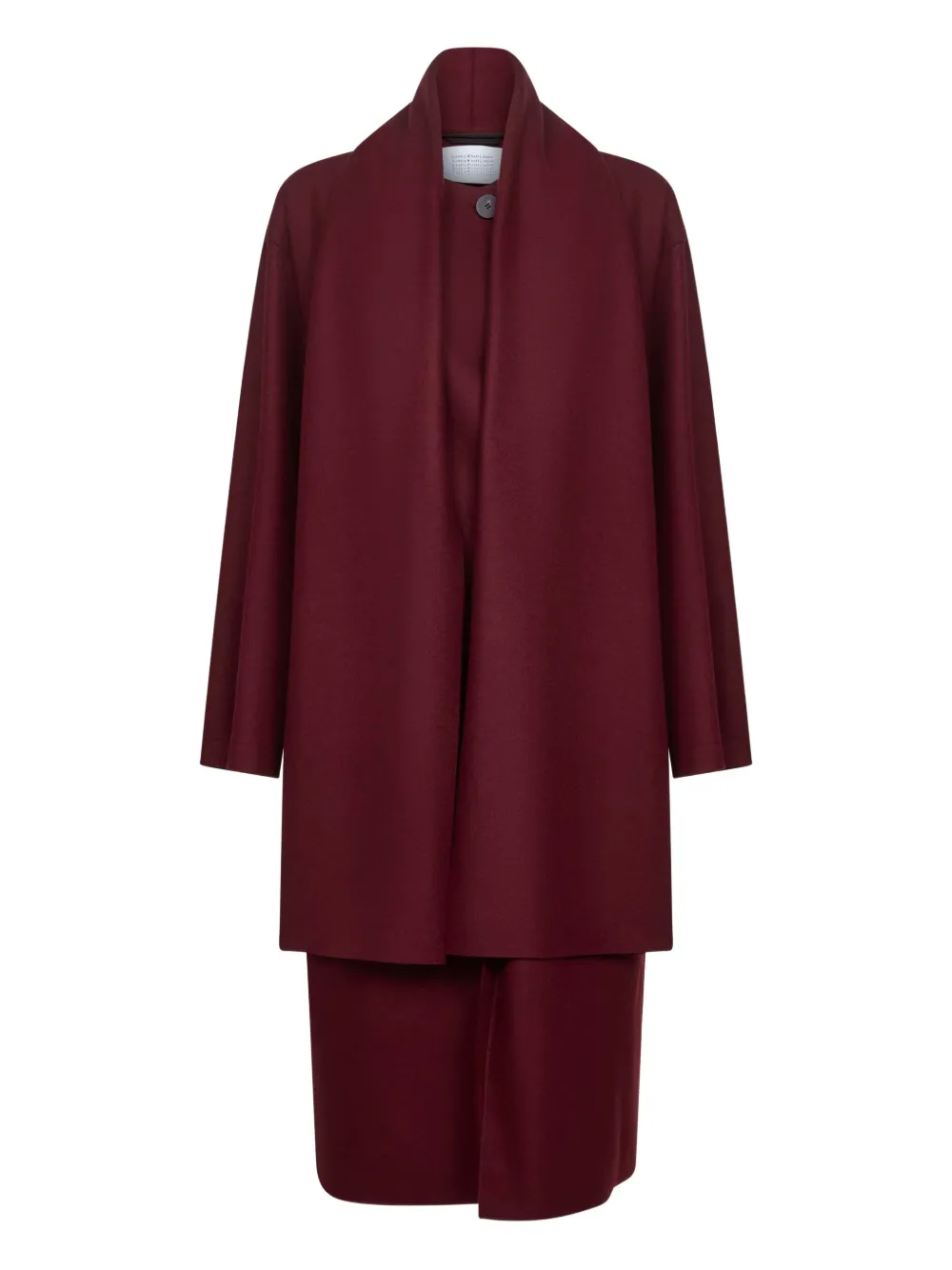 Harris Wharf London wrap-front wool coat | Red | Image 1