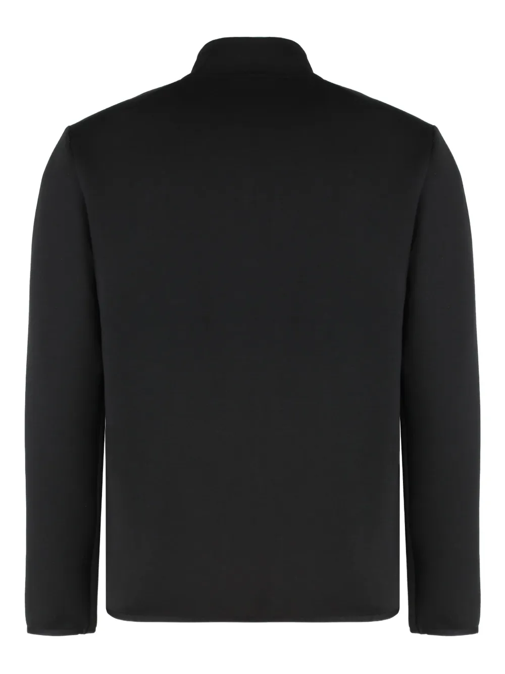 Ea7 Emporio Armani full-zip sweatshirt - Zwart