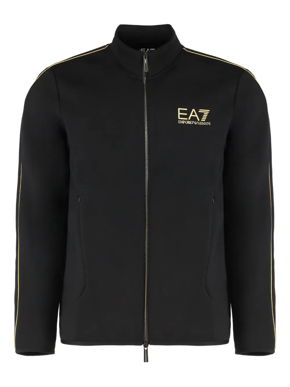 Ea7 Emporio Armani full-zip sweatshirt | Black | Image 1