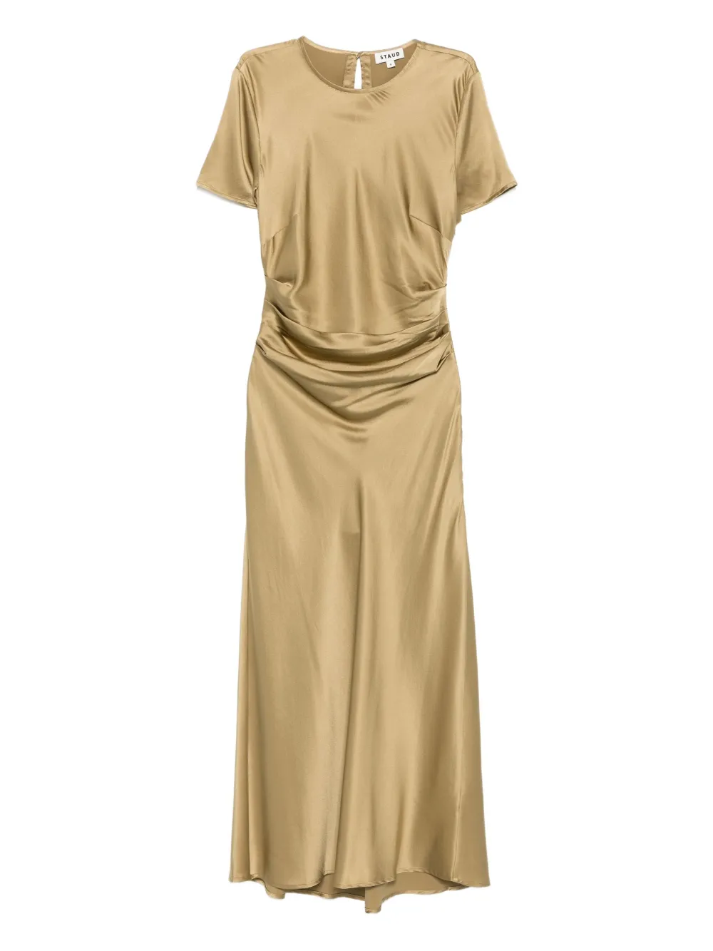STAUD Marcel dress - ゴールドトーン STAUD Marcel dress - ゴールドトーン