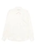 Alexander Wang cut-out silk shirt - White