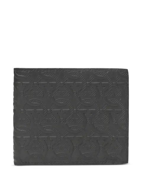 Ferragamo Pre-Owned Gancini-embossed bi-fold wallet