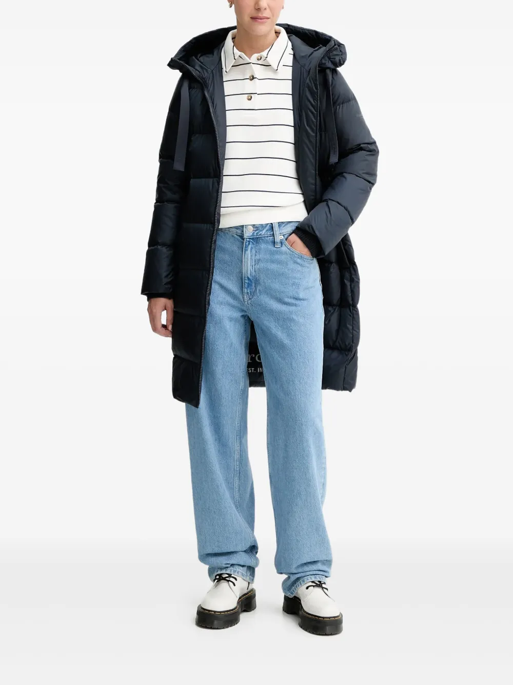 Marc O'Polo hooded padded coat | Single Breasted Coats | Image 2