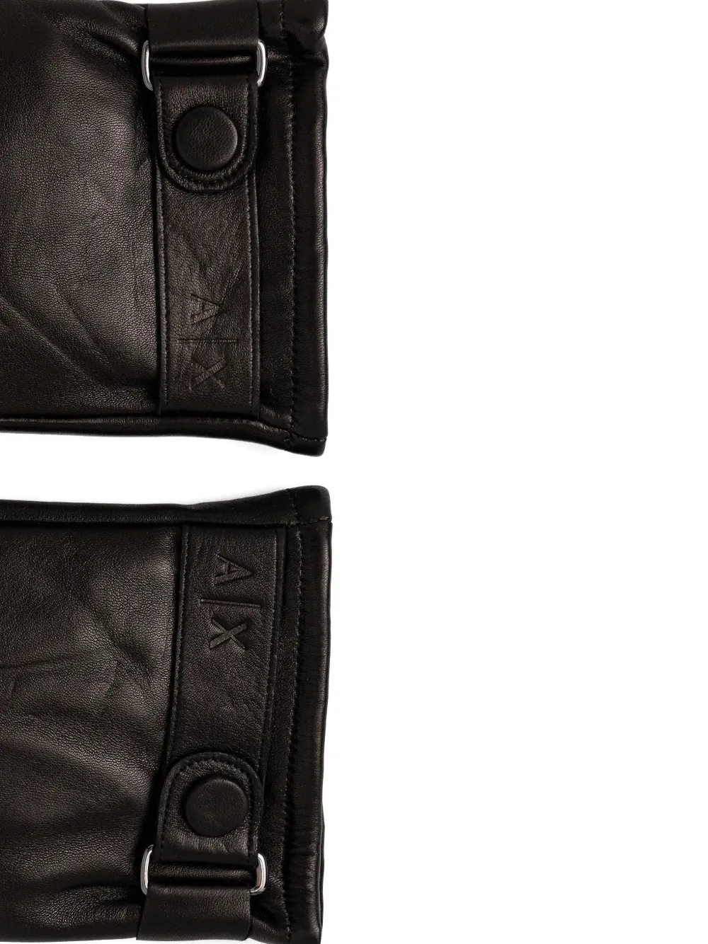 Armani Exchange guantes con correa y hebilla | Image 2