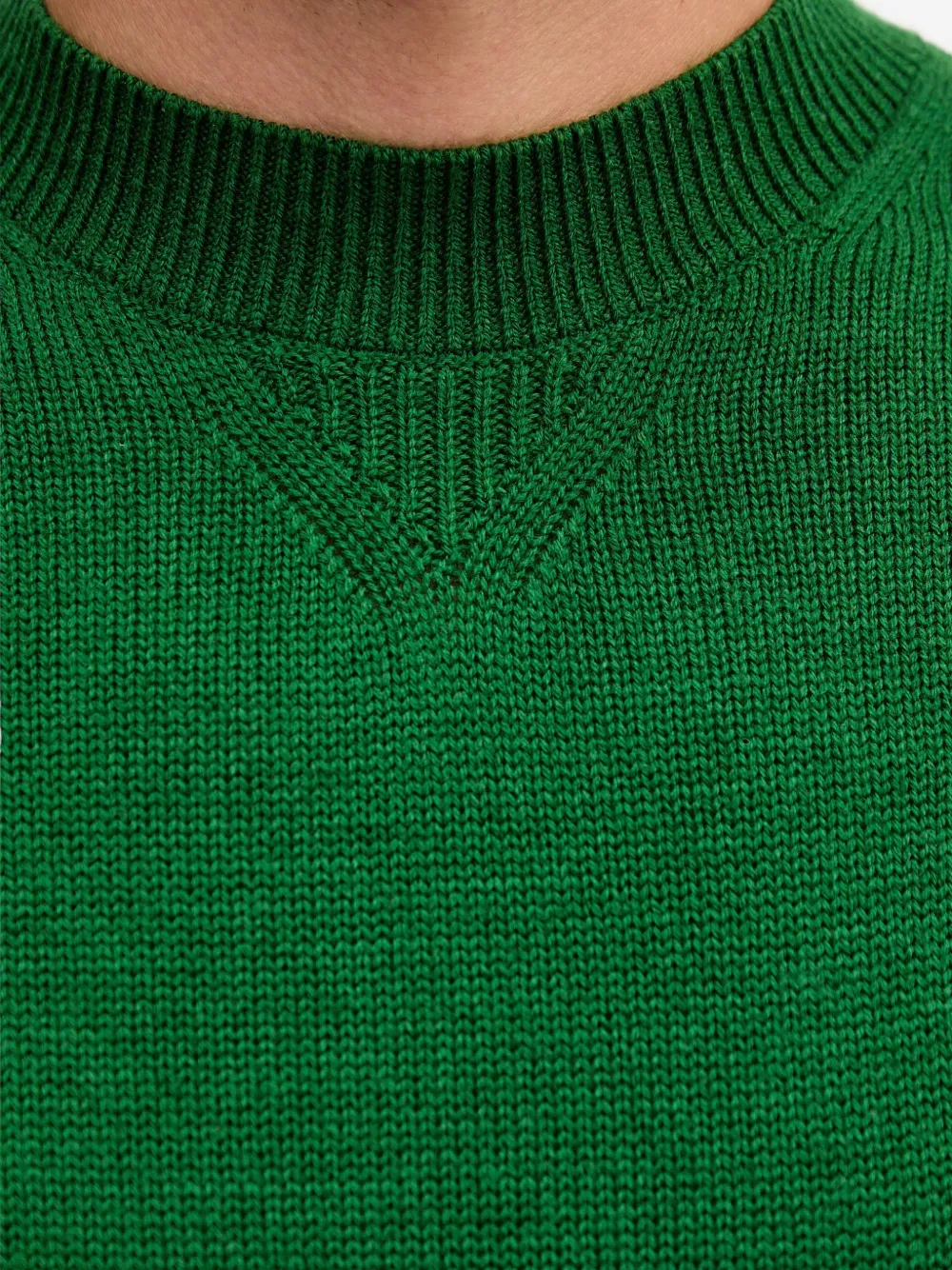 Armani Exchange Trui met ronde hals Groen