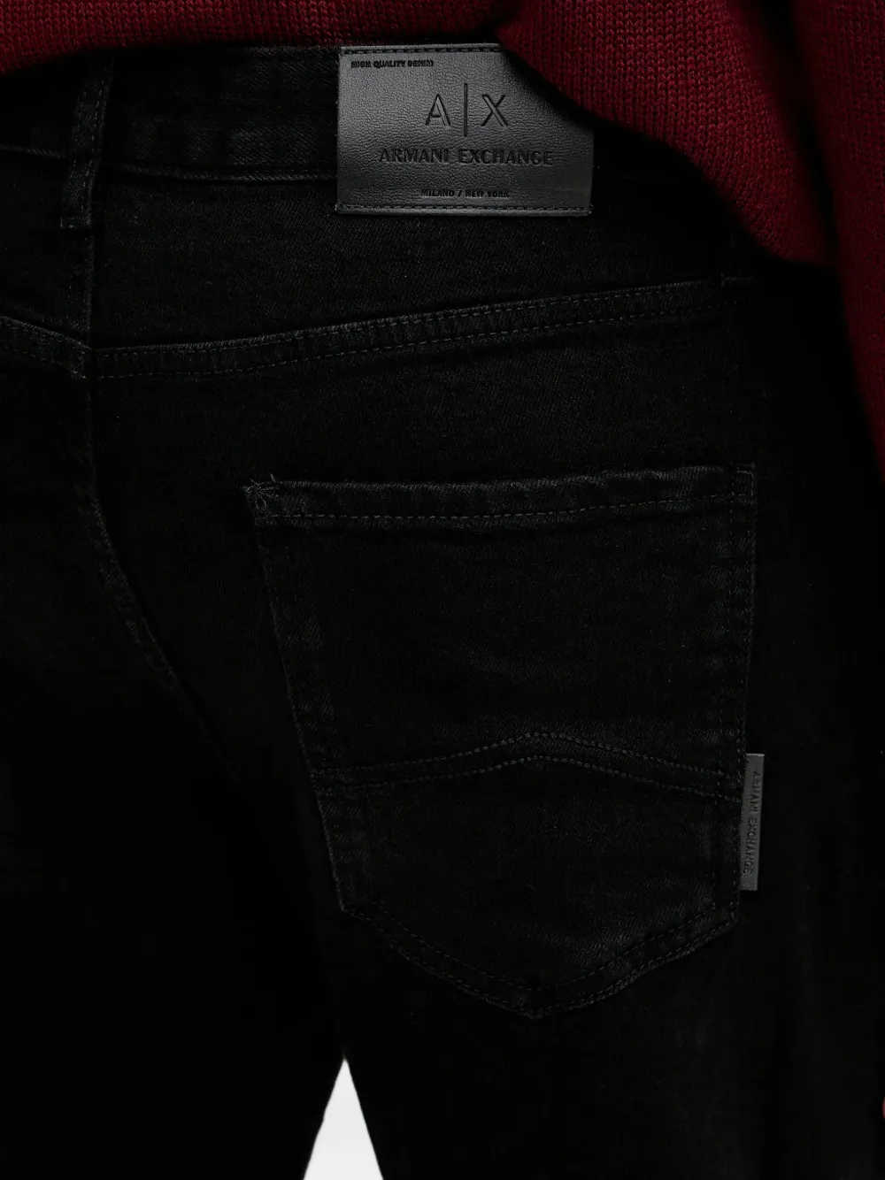  Armani Exchange Five Pockets Jeans - Black 