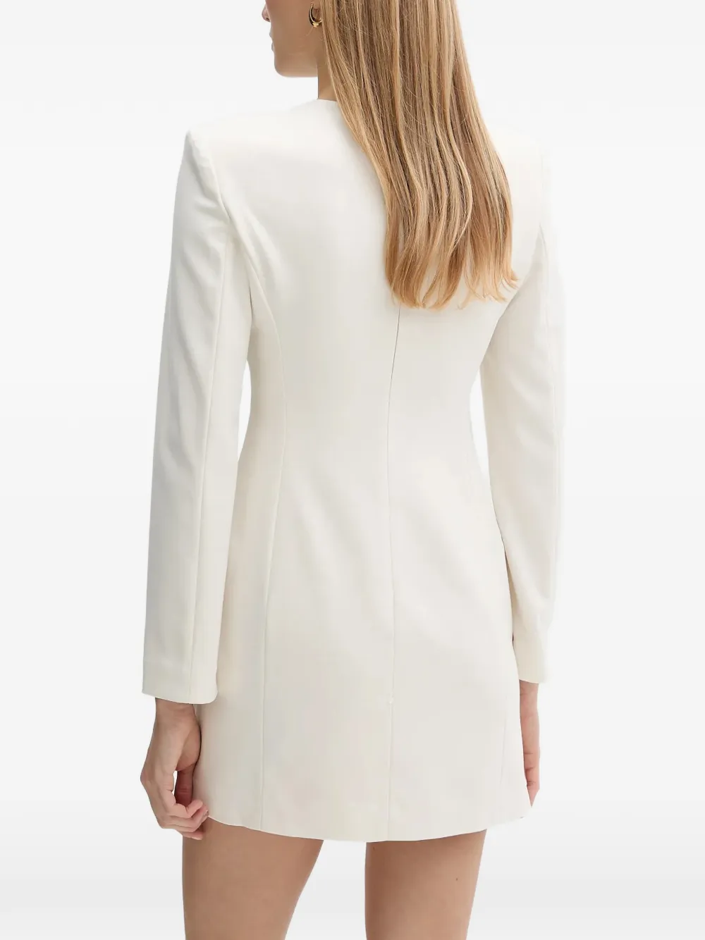 Armani Exchange Mini-jurk met opgestikte zak Wit