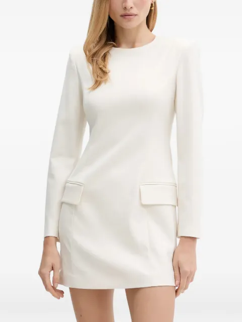 Armani Exchange patch pocket mini dress