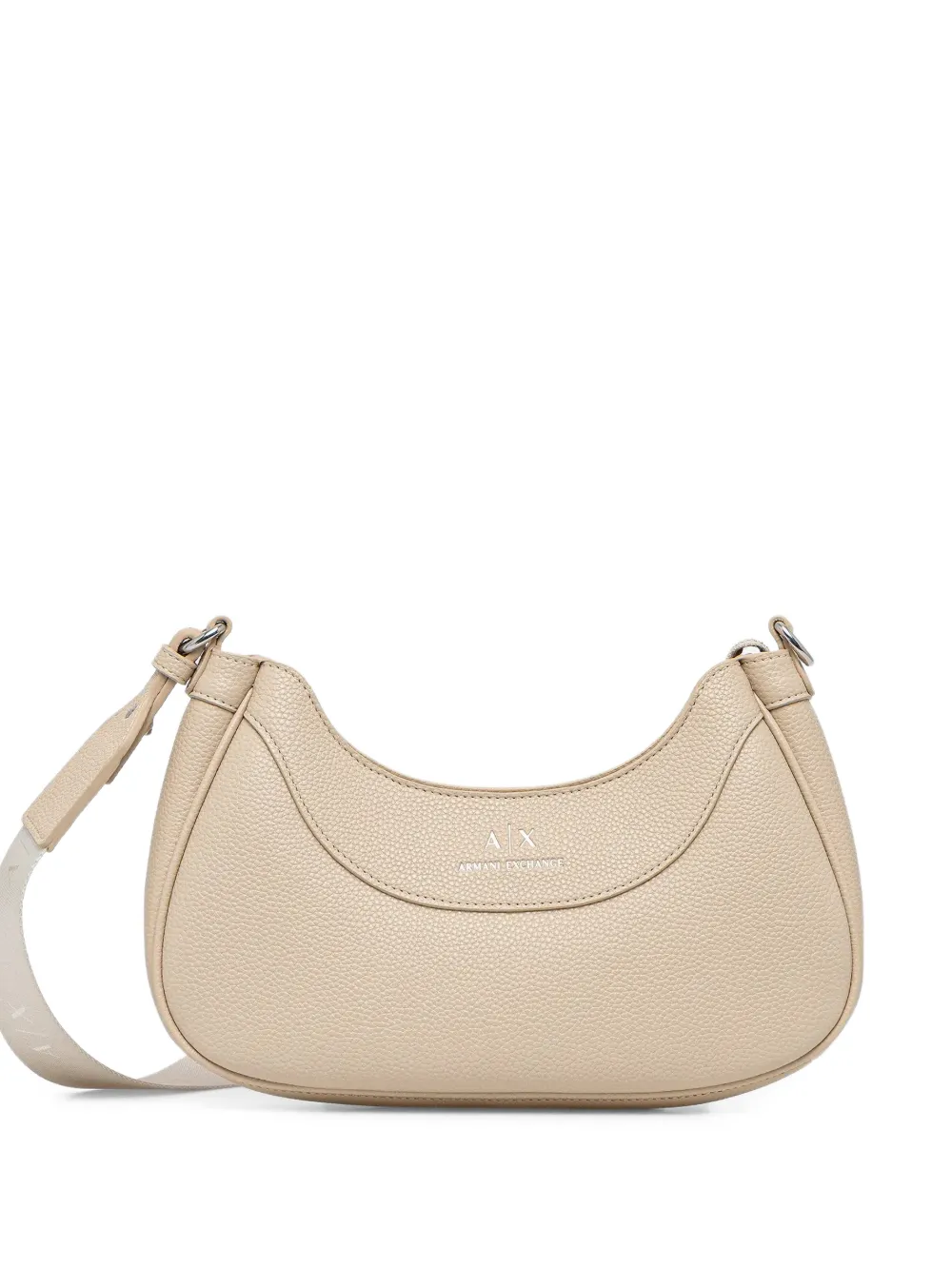 Armani Exchange logo-detail cross body bag - Toni neutri