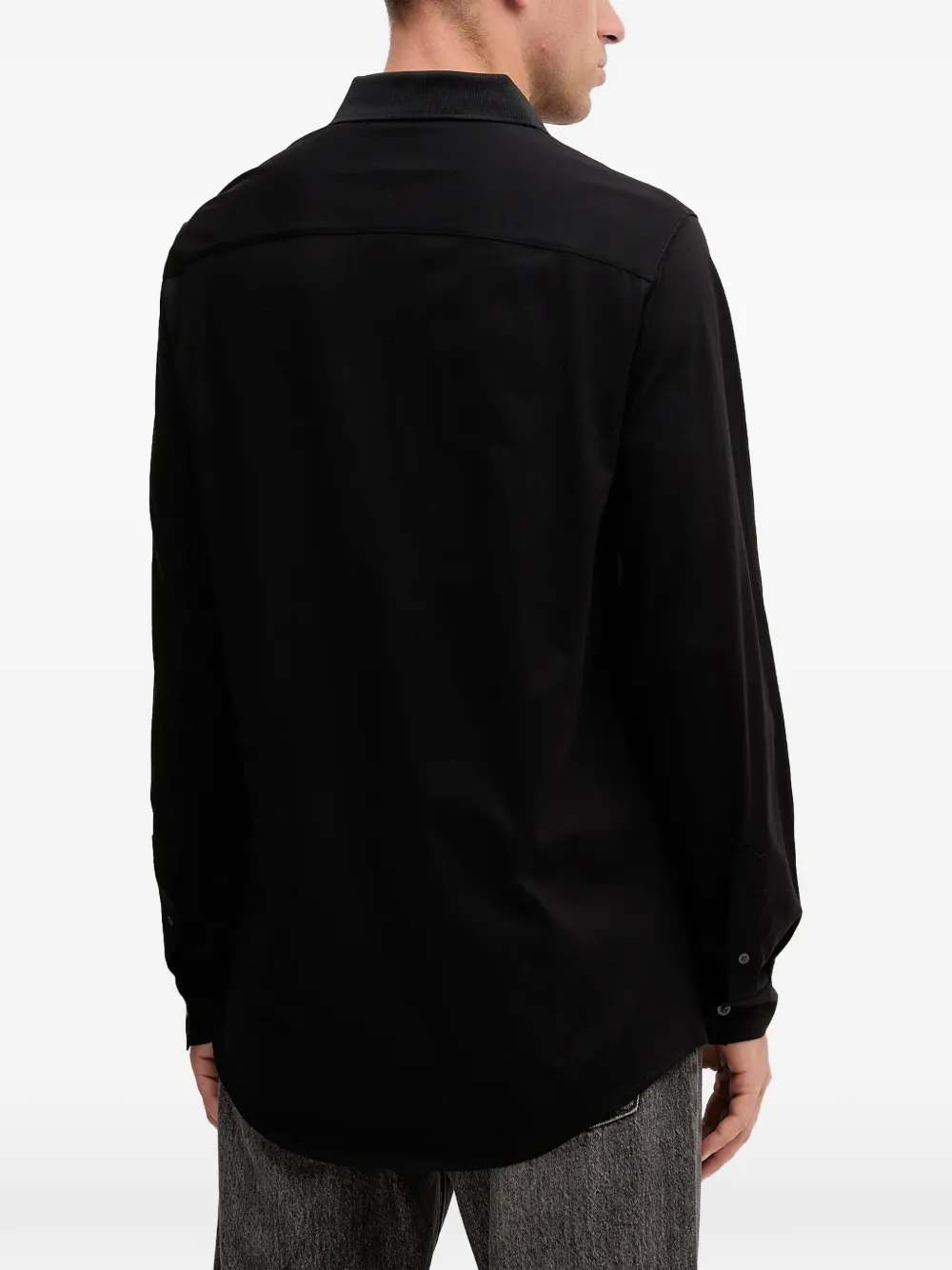  Armani Exchange Buttoned Shirt - Black 