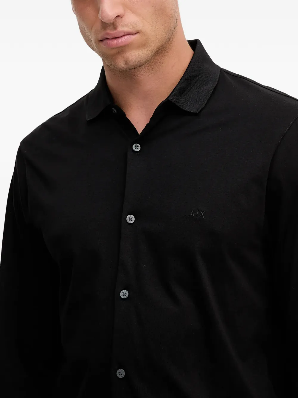 Armani Exchange Overhemd Zwart
