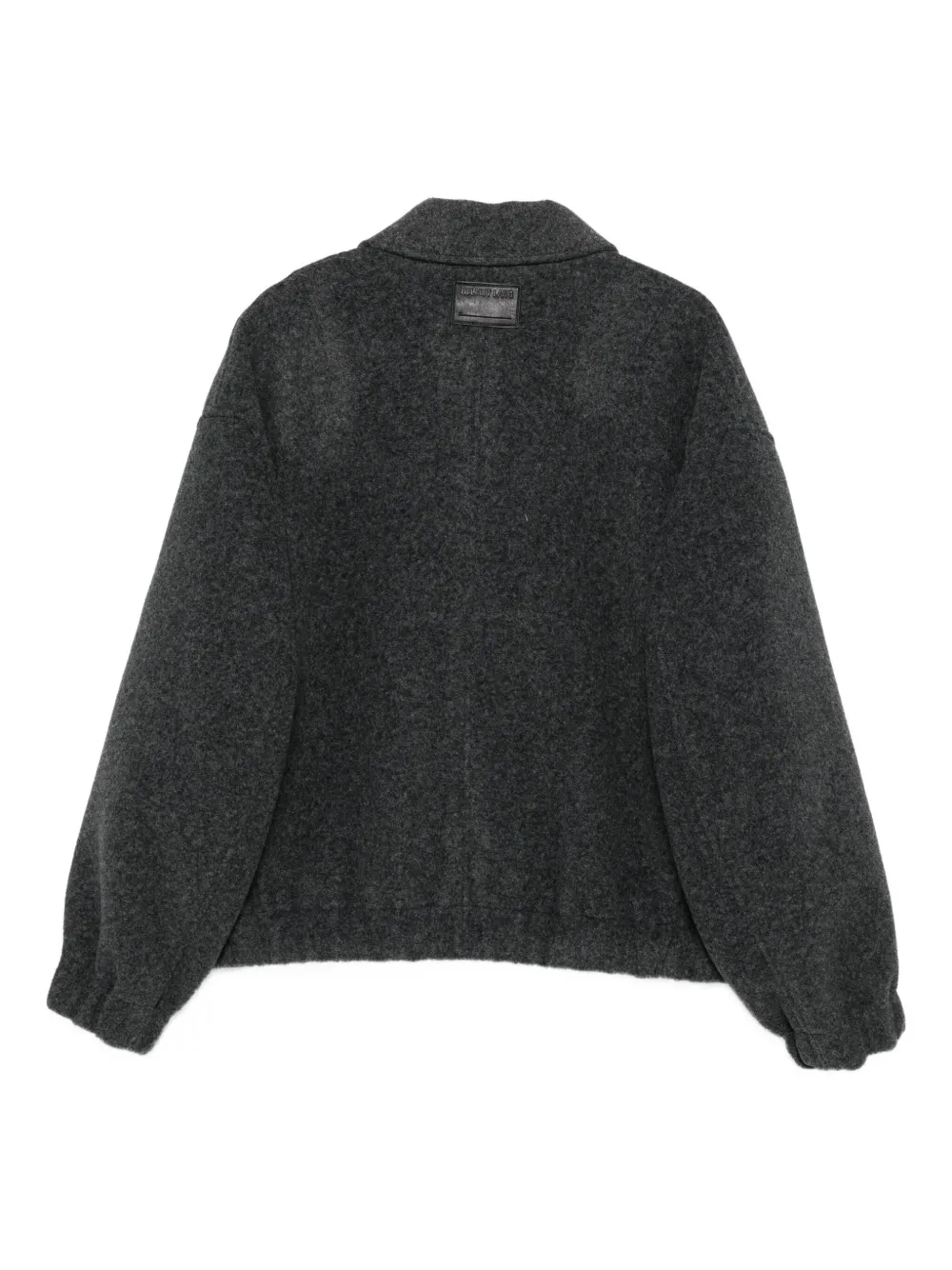 Helmut Lang Zip-up Jacket In Gray