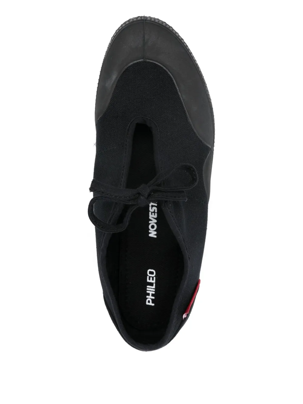 PHILEO Kix sneakers met veters Zwart
