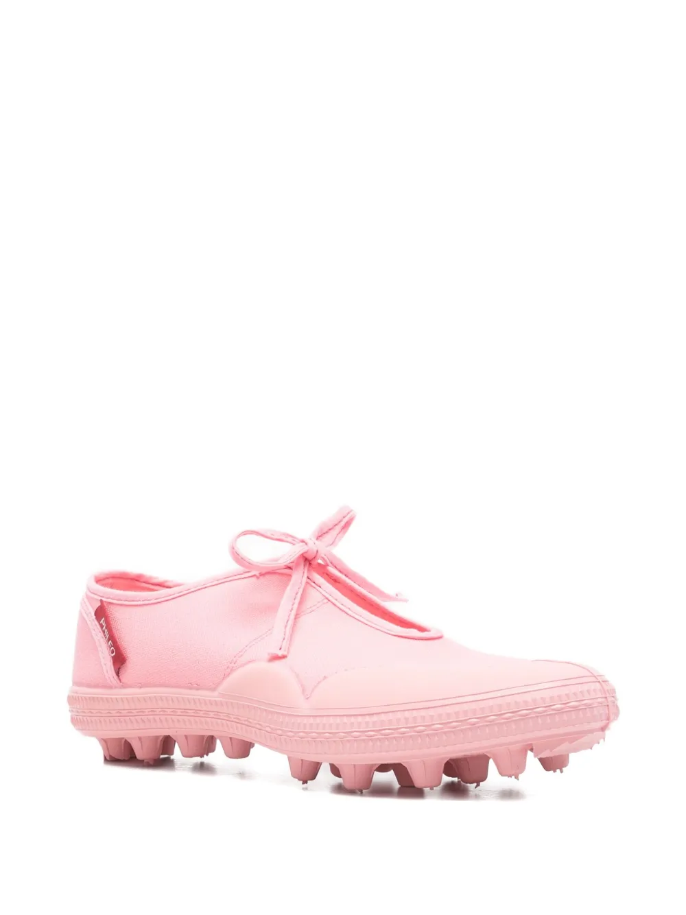 PHILEO lace-up studded ballet flats | Image 2