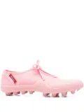 PHILEO lace-up studded ballet flats - Pink