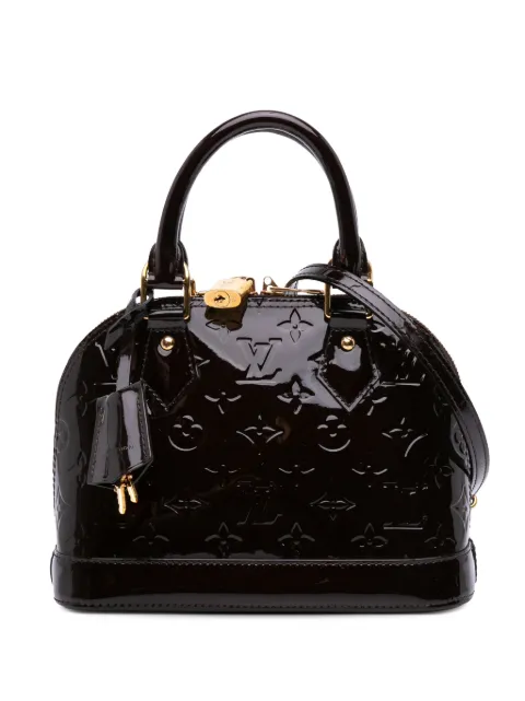 Louis Vuitton Pre-Owned 2015 Monogram Vernis Alma BB satchel