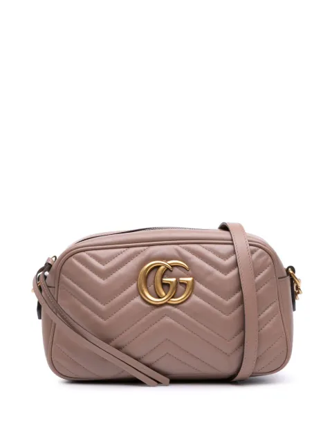 Gucci Pre-Owned 2016-2025 Small GG Marmont Matelasse Leather crossbody bag