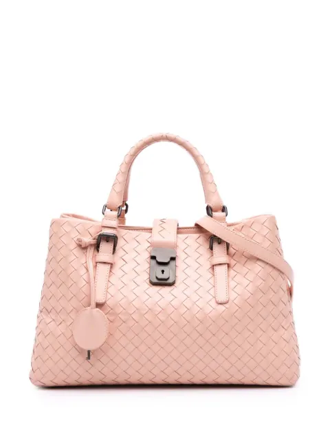 Bottega Veneta Pre-Owned 2012-2025 Small Nappa Intrecciato Roma satchel