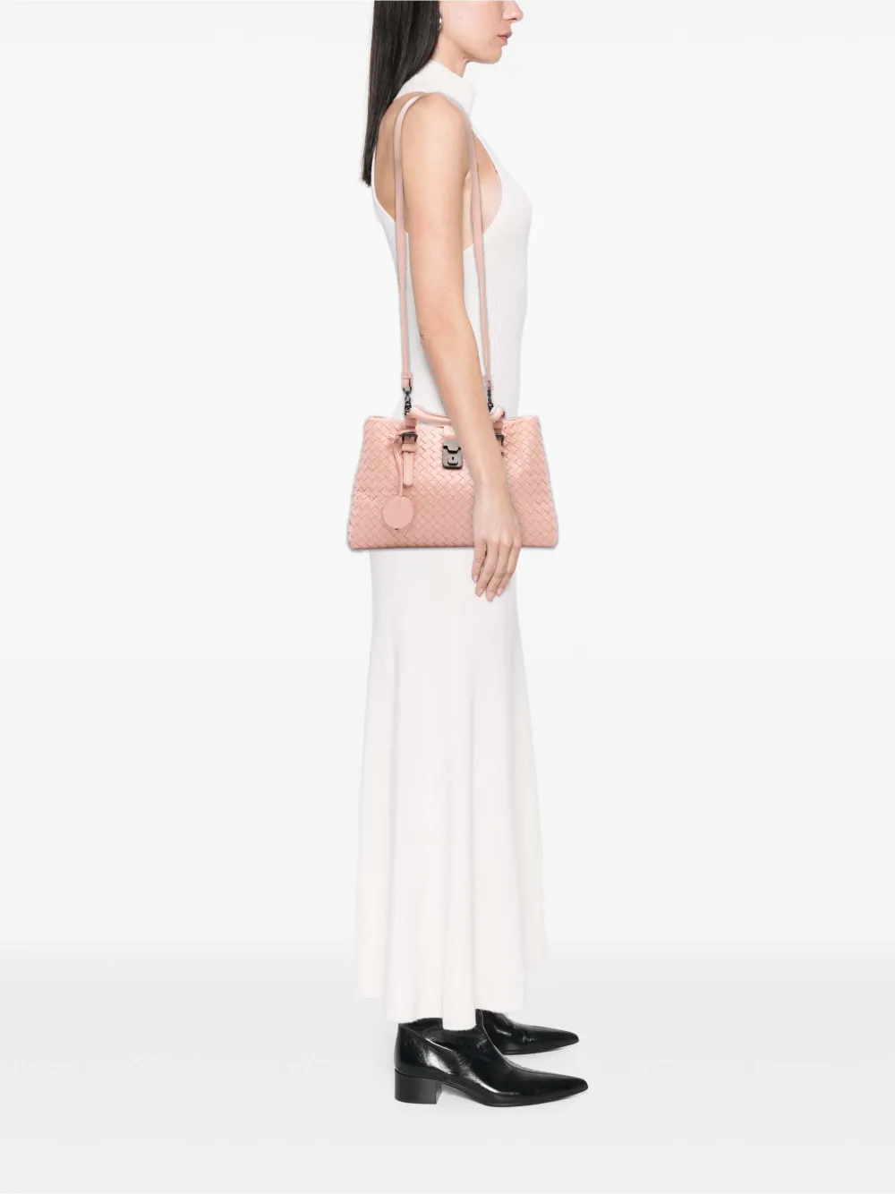 Bottega Veneta Pre-Owned 2012-2025 Small Nappa Intrecciato Roma satchel | Pre-Owned | Image 2