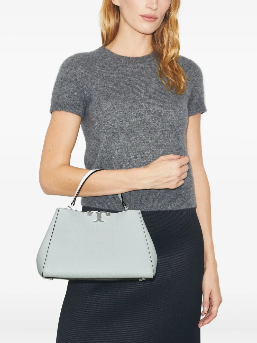 Tory Burch Medium Eleanor Cross Body Bag In Blue