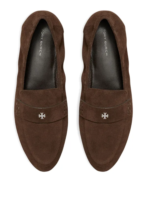 Tory Burch スエード ローファー | ブラウン | FARFETCH JP