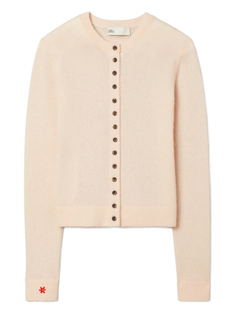 Tory Burch button-detail cashmere cardigan | Neutrals | Image 1