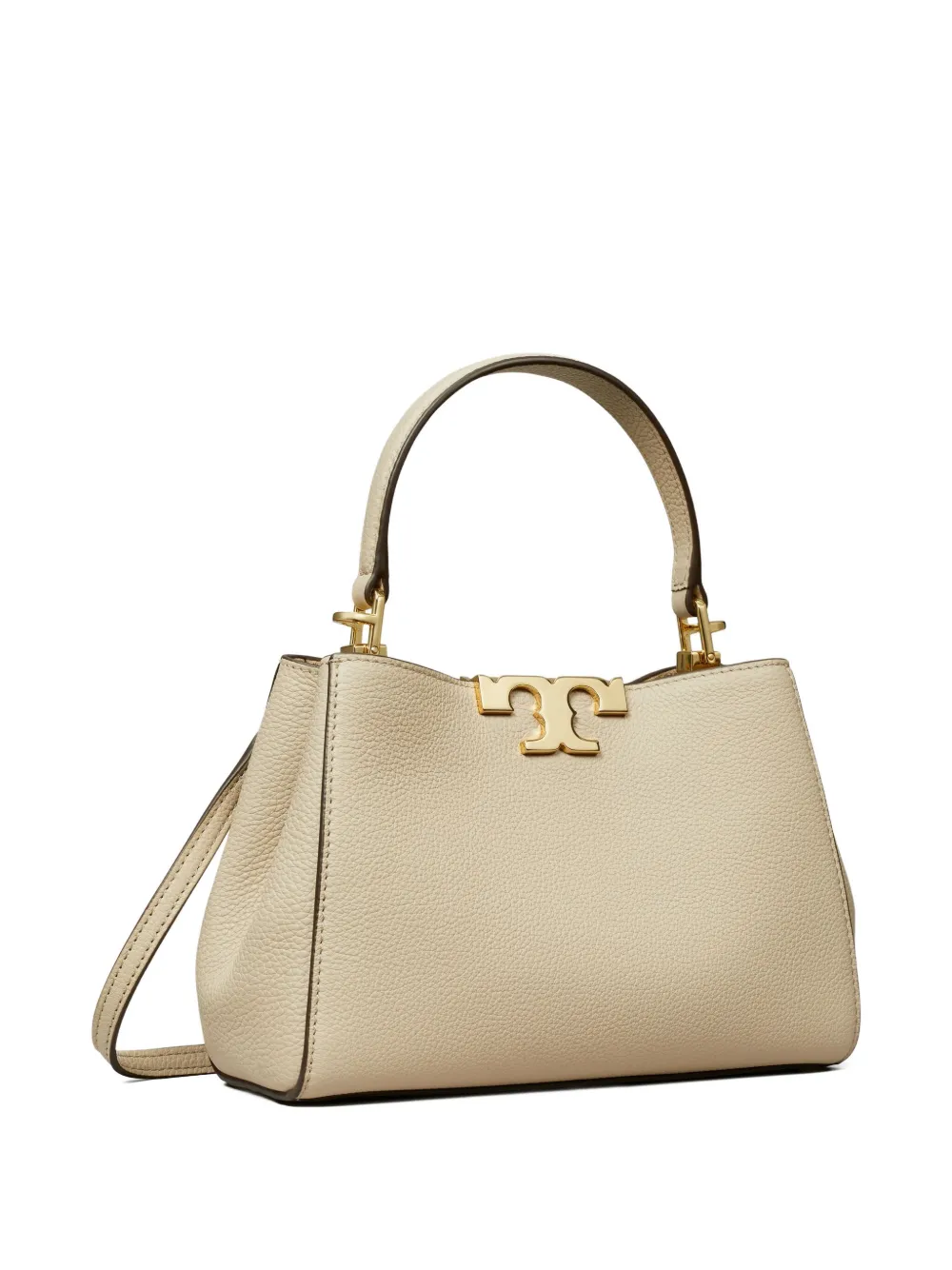 Tory Burch Mini Eleanor Soft Satchel In Gray