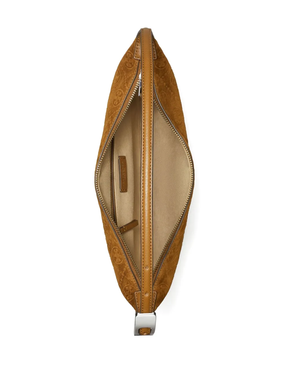 Tory Burch Small Balloon T-monogram Shoulder Bag In Brown