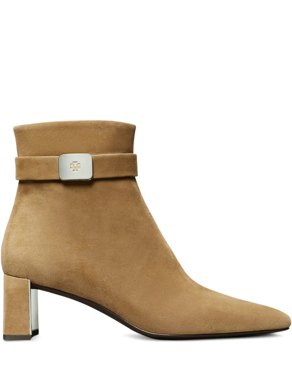 Tory Burch 55mm buckle-detail boots Neutrals
