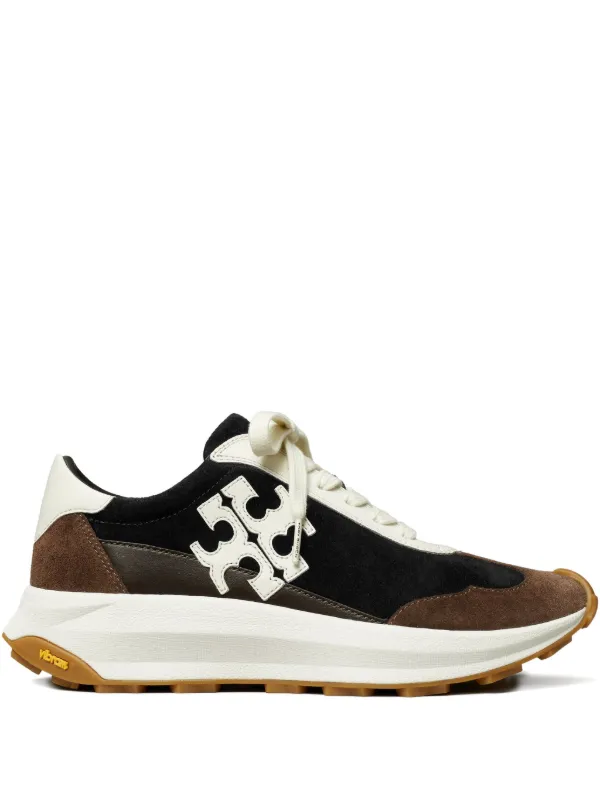 Tory Burch スニーカー 黒/ベージュ/イエロー 25cm Tory Burch Tory Sneakers | Black | FARFETCH