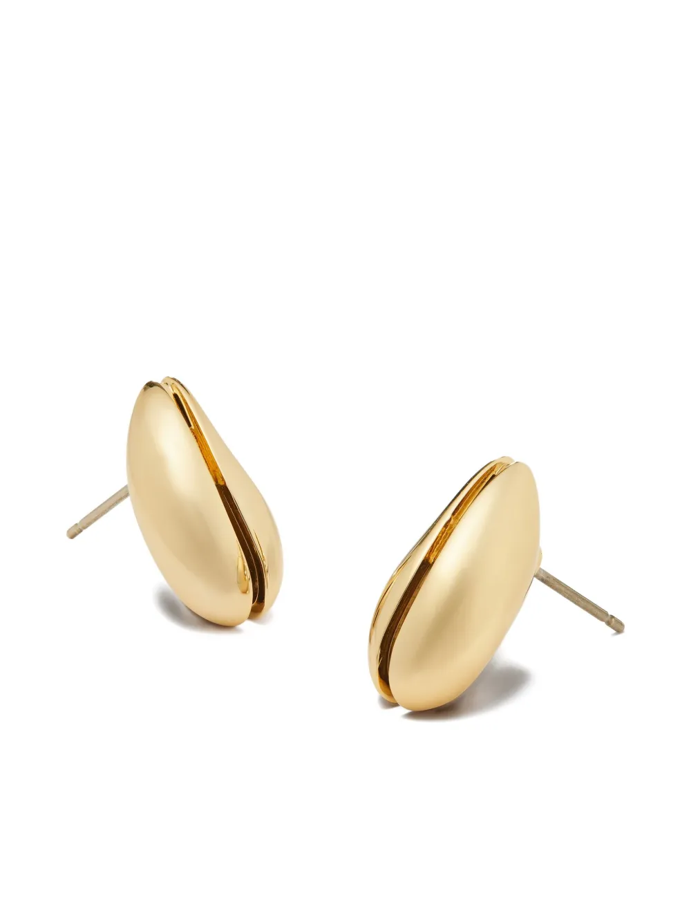 Tory Burch wave mini earrings - Goud