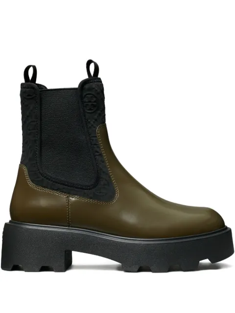 Tory Burch 65mm T-monogram chelsea boots