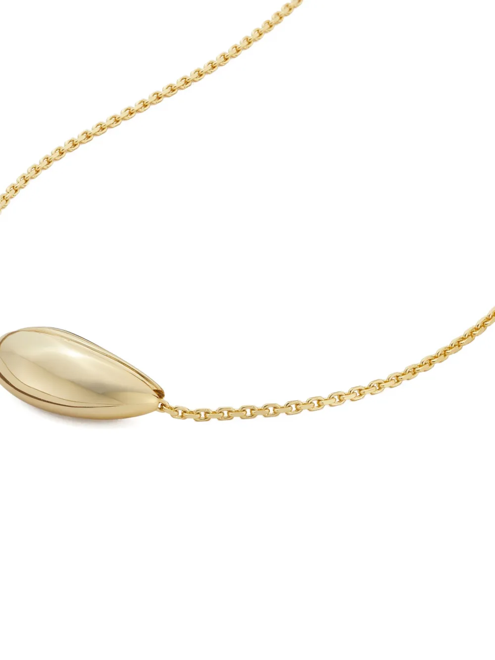  Tory Burch Wave Pendant Necklace - Gold 