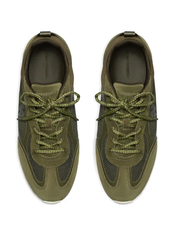 TORY BURCH スニーカー オリーブ23.5cm(6.5) Tory Burch Field Sneakers | Green | FARFETCH