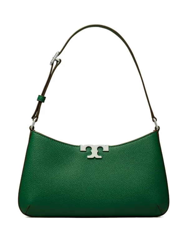 TORY BURCH ショルダーバッグ グリーン レザー Tory Burch Eleanor Shoulder Bag | Green | FARFETCH