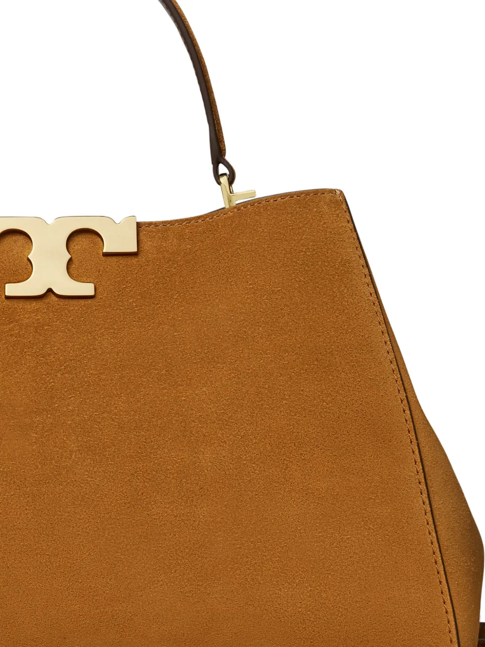 Tory Burch Eleanor Leather Top Handle Bag In Burgundy