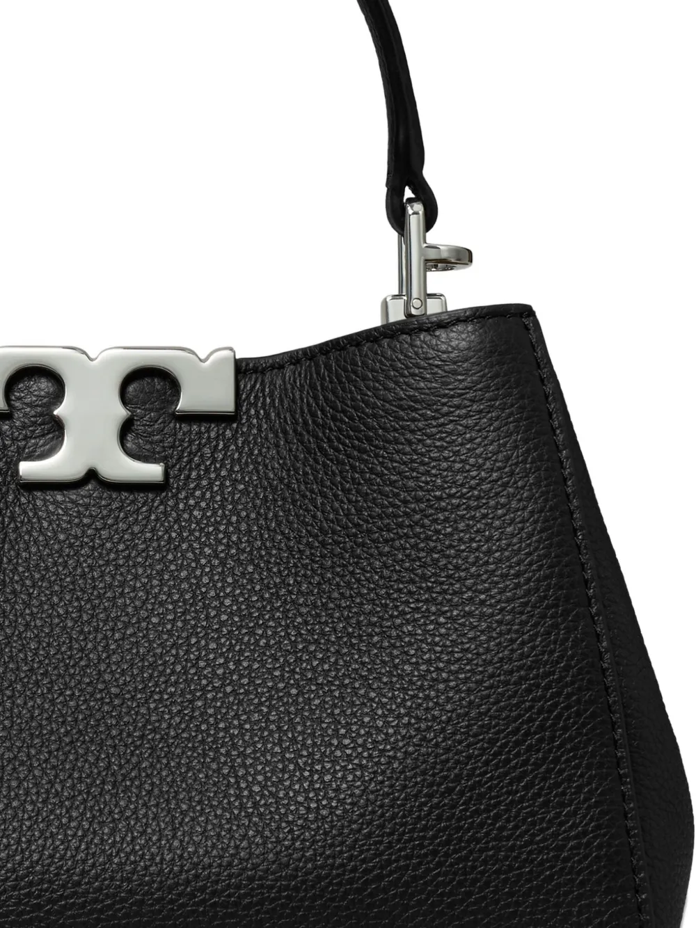 Tory Burch Mini Satchel Top-handle In Black