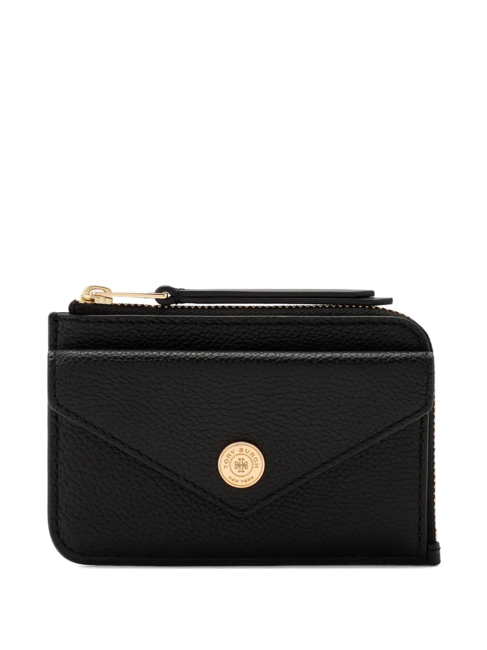 Tory Burch monogram envelope-zip wallet | negro | Image 1