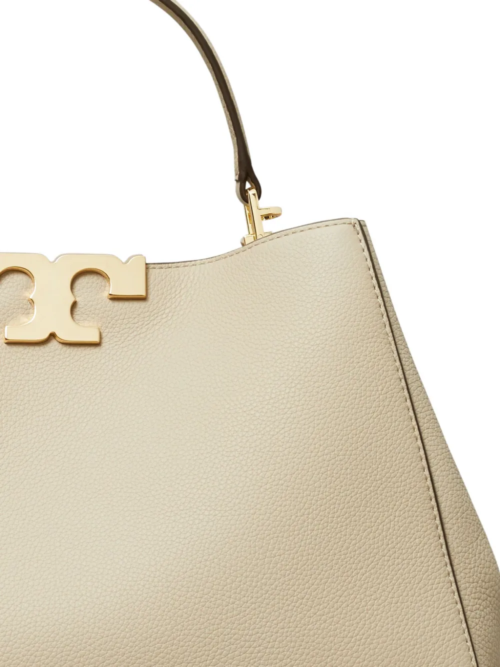 Tory Burch Double-handle Logo Satchel In Neutral