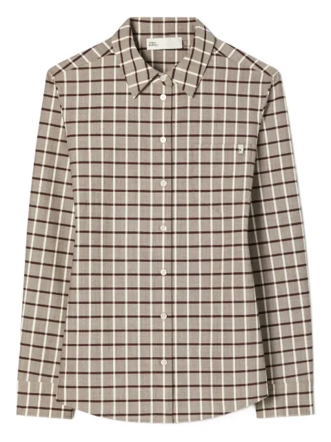 Tory Burch checked wool shirt