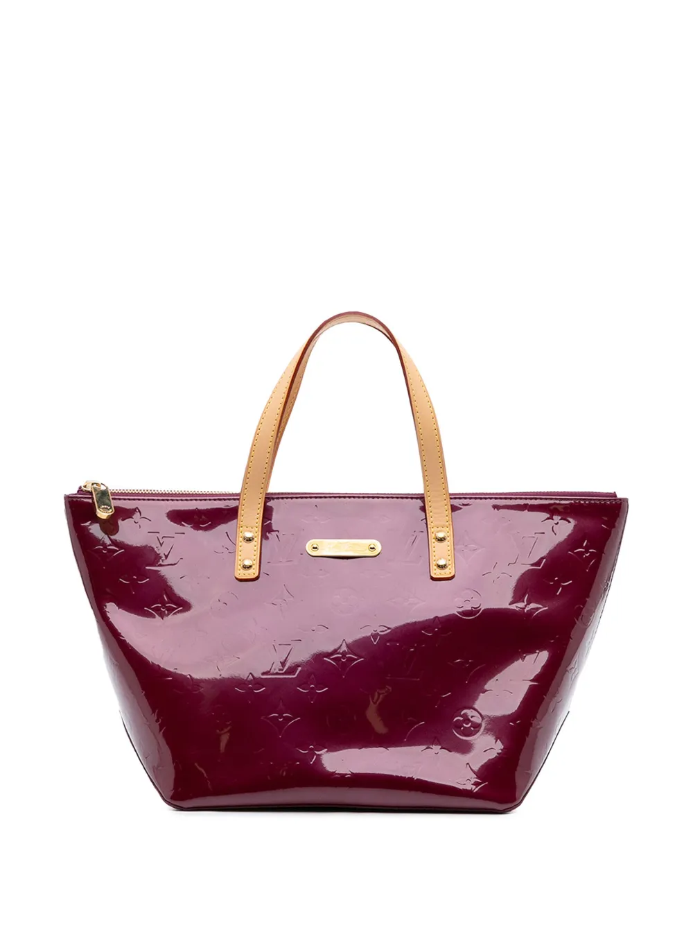 Louis Vuitton Pre-Owned 2007-2010 モノグラム ヴェルニ ベルヴュー PM ハンドバッグ - パープル Louis Vuitton Pre-Owned 2007-2010 モノグラム ヴェルニ ベルヴュー PM ハンドバッグ - パープル