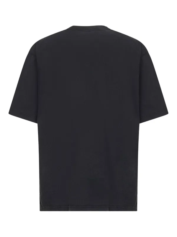 Balenciaga BB Icon stencil-print T-shirt | Black | FARFETCH