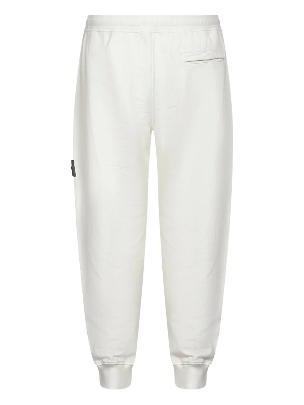 Stone Island ribbed-cuff jogger trousers - Wit